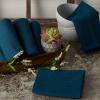 imageDII Recycled Cotton Kitchen Collection Dishtowel Set 18x26 Black 6 PieceTeal