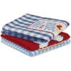 imageDII Rise and Shine Rooster Collection 100 Cotton Every Day Basic Dishtowel Set Rise and Shine 3 Piece CAMZ35808Rise and Shine