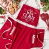 imageDII Womens Christmas Kitchen Apron Adult Size Cooking Baking or Crafting Adjustable with Large PocketsMrs Claus