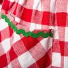 imageDII Womens Christmas Kitchen Apron Adult Size Cooking Baking or Crafting Adjustable with Large PocketsWarm Gingerbread