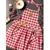 imageDII Womens Christmas Kitchen Apron Adult Size Cooking Baking or Crafting Adjustable with Large PocketsWarm Gingerbread
