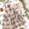 imageDII Womens Christmas Kitchen Apron Adult Size Cooking Baking or Crafting Adjustable with Large PocketsYuletide Plaid