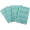 imageDII Luxury Barmop Collection Chevron Dishtowel Set Gray 16x19 4 PieceAqua