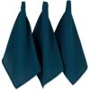 imageDII Recycled Cotton Kitchen Collection Dishtowel Set 18x26 Black 6 PieceTeal
