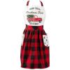 imageDII Womens Christmas Kitchen Apron Adult Size Cooking Baking or Crafting Adjustable with Large PocketsChristmas Truck