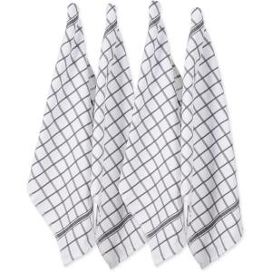 imageDII Basic Terry Collection Dish Towel Set 16x26quot Gray 4 Piece CAMZ33957Gray