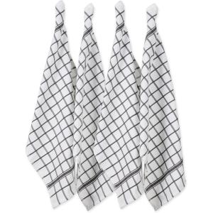 imageDII Basic Terry Collection Dish Towel Set 16x26quot Gray 4 Piece CAMZ33957Mineral Gray
