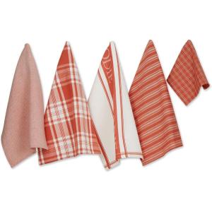 imageDII Everyday Collection Foodie Kitchen Set Dishtowel ampamp Dishcloth Nautical Blue 5 PieceSpice