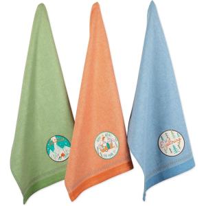 imageDII Rise and Shine Rooster Collection 100 Cotton Every Day Basic Dishtowel Set Rise and Shine 3 Piece CAMZ35808Go Exploring