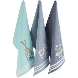 imageDII Tabletop Collection Happy Camper Collection Dishtowel Set Happy Camper 2 PieceLakeside