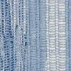 imageDII Variegated Recycled Yarn Modern Edge Stripe 2x3 Blue