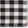 imageDII Buffalo Check Reversible Collection Tabletop Placemat Set 13x19 Red ampamp Black 6 PieceRed  Black
