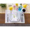 imageDII Hemstitch Placemat Set of 4 Off White  Perfect for Dinner Parties Weddings Catering and Everyday Use
