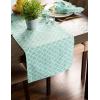 imageDII Lattice Tabletop Collection Placemat Set 13x19 Aqua 6 PieceAqua