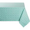 imageDII Lattice Tabletop Collection Placemat Set 13x19 Aqua 6 PieceAqua