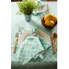 imageDII Lattice Tabletop Collection Placemat Set 13x19 Aqua 6 PieceAqua