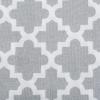 imageDII Lattice Tabletop Collection Placemat Set 13x19 Aqua 6 PieceGray