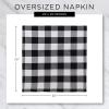 imageDII Lattice Tabletop Collection Placemat Set 13x19 Aqua 6 PieceGray