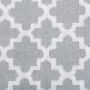 imageDII Lattice Tabletop Collection Placemat Set 13x19 Aqua 6 PieceGrey