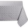 imageDII Lattice Tabletop Collection Placemat Set 13x19 Aqua 6 PieceGrey