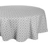 imageDII Lattice Tabletop Collection Placemat Set 13x19 Aqua 6 PieceGrey