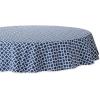 imageDII Lattice Tabletop Collection Placemat Set 13x19 Aqua 6 PieceNautical Blue