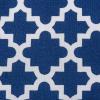 imageDII Lattice Tabletop Collection Placemat Set 13x19 Aqua 6 PieceNautical Blue