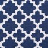 imageDII Lattice Tabletop Collection Placemat Set 13x19 Aqua 6 PieceNautical Blue
