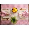 imageDII Lattice Tabletop Collection Placemat Set 13x19 Aqua 6 PieceRose Pink