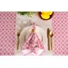imageDII Lattice Tabletop Collection Placemat Set 13x19 Aqua 6 PieceRose Pink
