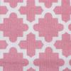 imageDII Lattice Tabletop Collection Placemat Set 13x19 Aqua 6 PieceRose Pink
