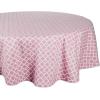 imageDII Lattice Tabletop Collection Placemat Set 13x19 Aqua 6 PieceRose Pink