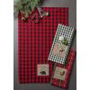 imageDII Holiday Kitchen Towels Embroidered Dish Towel Set 18x28 Cabin Christmas 3 Piece18x28