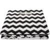 imageDII Collapsible Polyester Storage Cube Chevron Black Large
