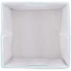 imageDII Collapsible Polyester Storage Cube Solid Lightweight and Durable Small Square 11x11x11 Robins Egg BlueSmall Square  11x11x11