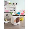 imageELiving Store Collapsible Storage Bin Basket for Bedroom Nursery Playroom and More 17x18quot Diameter  Hedgehog