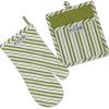 imageDII Kitchen Collection Gourmet Chef Apron Striped TomatoStriped Parsley