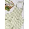 imageDII Kitchen Collection Gourmet Chef Apron Striped TomatoStriped Parsley