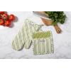 imageDII Kitchen Collection Gourmet Chef Apron Striped TomatoStriped Parsley