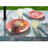 imageDII Blue Paisley Outdoor Tabletop Collection Stain Resistant ampamp Waterproof 60x84 wZipper Blue60 x 120 w Zipper