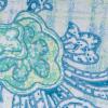 imageDII Blue Paisley Outdoor Tabletop Collection Stain Resistant ampamp Waterproof 60x84 wZipper BlueNapkin Set