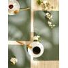 imageDII IndoorOutdoor Tabletop Collection Umbrella Hole with Zipper Machine Washable Tonal Lattice Tablecloth 60quot Round ArtichokeArtichoke