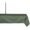 imageDII IndoorOutdoor Tabletop Collection Umbrella Hole with Zipper Machine Washable Tonal Lattice Tablecloth 60quot Round ArtichokeArtichoke