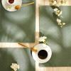 imageDII IndoorOutdoor Tabletop Collection Umbrella Hole with Zipper Machine Washable Tonal Lattice Tablecloth 60quot Round ArtichokeArtichoke