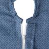 imageDII IndoorOutdoor Tabletop Collection Umbrella Hole with Zipper Machine Washable Tonal Lattice Tablecloth 60quot Round ArtichokeFrench Blue