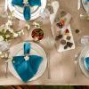 imageDII IndoorOutdoor Tabletop Collection Umbrella Hole with Zipper Machine Washable Tonal Lattice Tablecloth 60quot Round ArtichokeStone