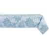 imageDII Blue Paisley Outdoor Tabletop Collection Stain Resistant ampamp Waterproof 60x84 wZipper Blue60 x 120