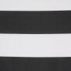 imageDII Cabana Stripe Outdoor Tabletop Collection Water Resistant Napkin Set of 6 Nautical BlueBlack