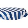 imageDII Cabana Stripe Outdoor Tabletop Collection Water Resistant Napkin Set of 6 Nautical BlueNautical Blue