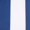 imageDII Cabana Stripe Outdoor Tabletop Collection Water Resistant Napkin Set of 6 Nautical BlueNautical Blue